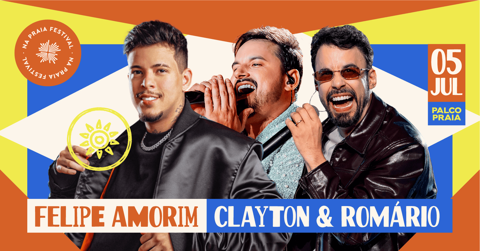 FELIPE AMORIM + CLAYTON E ROMÁRIO